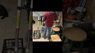 Dirt Bike Rebuild  Installing Front Forks [upl. by Yecart786]