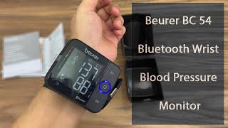 Beurer BC 54 Bluetooth Wrist Blood Pressure Monitor [upl. by Otila]