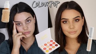 ONE BRAND TUTORIAL COLOURPOP [upl. by Haorbed]