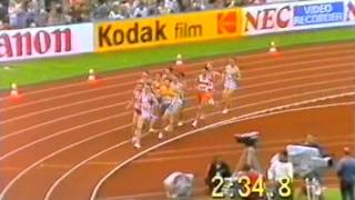 Cram v Coe  European Athletic Championships 1986 1500 mtrs Final [upl. by Dodie]