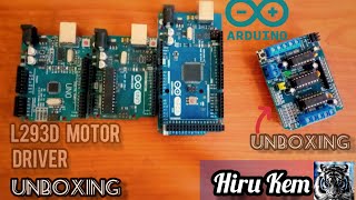 L293D Motor driver Unboxing l293Darduino sevaralboards [upl. by Giff]