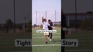 Tight End Origin Story‼️😤 nfl footballshorts americanfootball [upl. by Nodroj741]