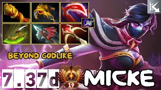 miCKe  Templar Assassin Voidblades Pos 1  Beyond Godlike  737d  Immortal Dota [upl. by Limay588]