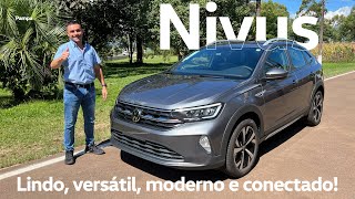 NIVUS HIGHLINE 200 TSI 2022 Conheça em Detalhes  Volkswagen Pampa [upl. by Olihs]