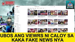 Caloy Kulangot wala nang nanonood dahil sa pang fafakenews Kelan ang pa siyam [upl. by Chui]