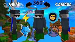 COMO GIRAR 360° con CUAQLUIER CLIENTE en MINECRAFT 🎥  Facil [upl. by Llenet]