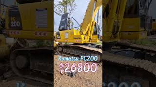 Komatsu PC200 excavator [upl. by Tahp]