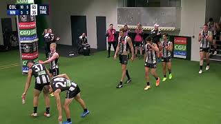 Collingwood Team Song After Defeating North Melbourne 2020 [upl. by Hatokad]