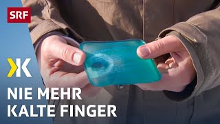 Handwärmer im Test Der BenzinTaschenofen gibt am längsten warm  2017  Kassensturz  SRF [upl. by Emelun]