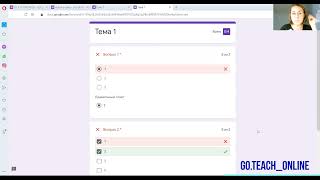 Как создавать тесты в гуглформах и настраивать их проверку [upl. by Ynavoj867]