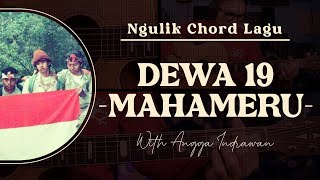 5 NGULIK CHORD LAGU  DEWA19  MAHAMERU [upl. by Arley569]