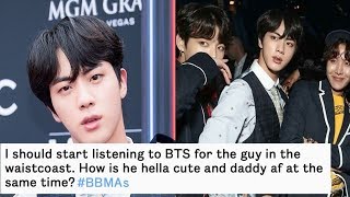 BTS 3rd member from the left scores new nicknames after the 2018 BBMAs [upl. by Rothberg903]