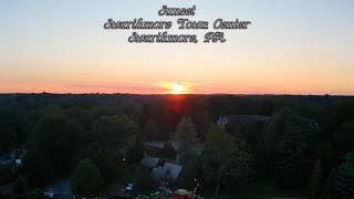 Sunset Swarthmore Town Center Swarthmore PA September 2023 [upl. by Wolcott]