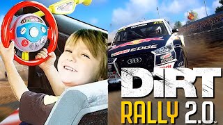 УЧУСЬ ИГРАТЬ В ГОНАЧКИ НА РУЛЕ Artplays V1500 Force Feedback  DiRT Rally 20 [upl. by Stock719]