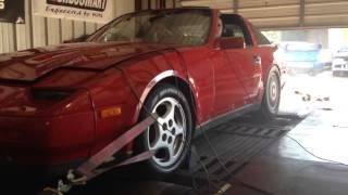 FlawleZ Z31 300ZX 540 RWHP Dyno stock bottom end [upl. by Lindahl627]