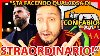 😱🗣️ FABIO INCREDULO “DE ROSSI sta FACENDO qualcosa di STRAORDINARIO‼️” [upl. by Aloysia237]