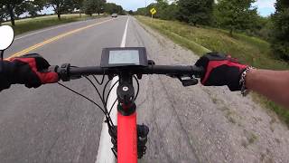 FAST HomeBuilt EBike OnBoard Bafang 750W Mid Drive [upl. by Ahsyekal]