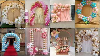 Balloon decoration ideas at home  Balloon decoration [upl. by Arela16]