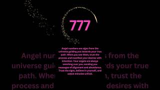 777 angel number manifest your desires with divine guidance shorts [upl. by Finnigan]