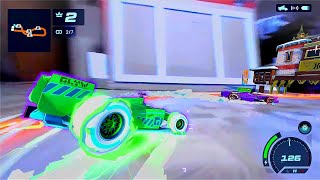 Hot Wheels Rift Rally  Stunt Racing Winning Formula  AR Car Game [upl. by Zsa Zsa]