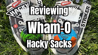 Reviewing WhamO Striker amp Impact Hacky Sacks whamo3292 [upl. by Gwenni]