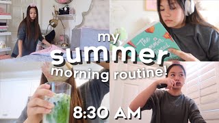 SUMMER MORNING ROUTINE ☀️🌷  Productive Vlog [upl. by Nura]