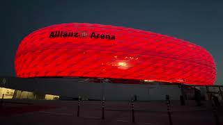 WONDERFUL ALLIANZ ARENA LIGHTS [upl. by Nuahsyar]