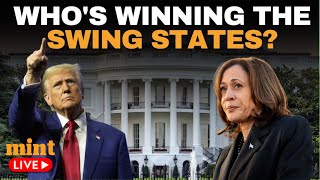 US Election 2024 LIVE Swing States Results Live  Who is Winning US Election  US Vote Counting [upl. by Mala]