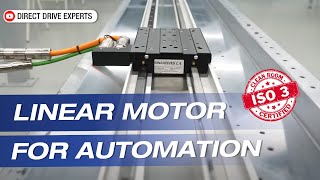 Linear Motor Stage for Automation Systems  MLE3 Technical Data  SINADRIVES Direct Drive Experts [upl. by Close657]