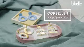 DIY zelf oorbellen maken met polymeerklei [upl. by Comptom]