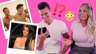 Gaz Beadle and Holly Hagan react to old Geordie Shore memories [upl. by Bulley532]