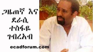 Ethiopia Author Tesfaye Gebreab ESAT Interview [upl. by Odrarebe852]