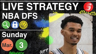 NBA DFS Strategy Monday 3424  DraftKings amp FanDuel NBA Lineup Picks [upl. by Novick]