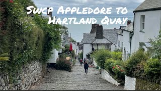 South west coast path Appledore to Hartland Quay part 5 [upl. by Enaud]