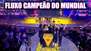 FLUXO É O GRANDE CAMPEÃO DO MUNDIAL DE FREE FIRE [upl. by Tekla]