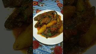 Koi macher jhal Bengali fish curry macher recipe shortvideo recipe [upl. by Araccat]