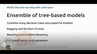 Day 309  study scikitlearns MOOC Ensemble of models with me [upl. by Sremmus639]