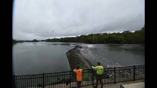 Carpentersville Dam Removal  9272024 [upl. by Aillemac271]