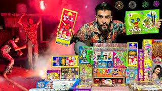 Diwali Crackers Testing Crazy New Fireworks Stash 2024  Yogesh 01 [upl. by Neddy]