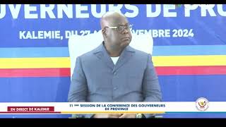 À Kalemie  Les 27 Gouverneurs des Provinces soutiennent le changement de la constitution [upl. by Anual112]