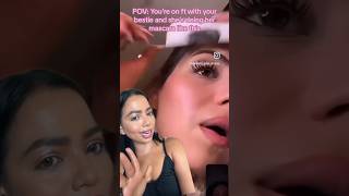 OMG😱😰🤯Viral Biggest Mascara hack😱😰😱shorts viralhacks makeupchallenge hacks [upl. by Zetes]