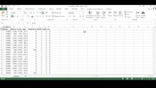 Creating a Correlation Table in Excel [upl. by Andert]