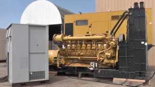 2000 kW Caterpillar Diesel Generator – 3516 Standby LowHour Used 86417 [upl. by Berny]