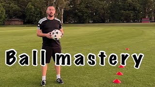 footballdrills Ballmastery SydneyAustralia [upl. by Culhert]