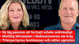 Ring Swebbtv Live 364 med Katerina Janouch och Lennart Matikainen [upl. by Suivatal]