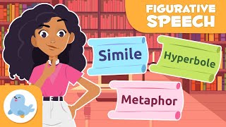 FIGURATIVE SPEECH for KIDS 🧾 Similes Metaphors and Hyperboles ✏️ Literature for Kids ✍️ Episode 1 [upl. by Meredi611]