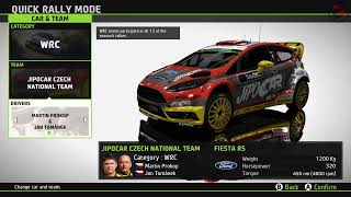 WRC 5 2015 PC 4K  Carlist And All Drivers 100 [upl. by Aztilay354]