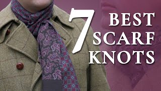 7 Stylish Mens Scarf Knots StepbyStep Guide [upl. by Leonor]