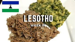 Second Spin Country 96 Lesotho International Food [upl. by Sweyn]