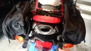 Review and install oxford sport panniers tail bags CBR600RR [upl. by Bainter]